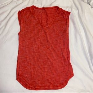 Red Lulu Lemon top